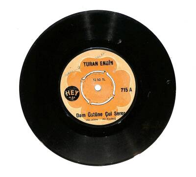 Turan Engin - Dam Üstüne Çul Serer / Güller Bitmiş Viraneler Yurdunda PLAK (10/6.5) PLK22839 - 1