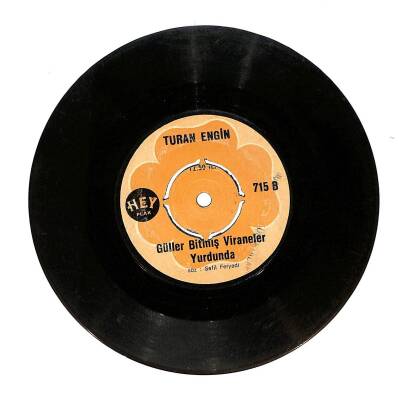 Turan Engin - Dam Üstüne Çul Serer / Güller Bitmiş Viraneler Yurdunda PLAK (10/6.5) PLK22839 - 2