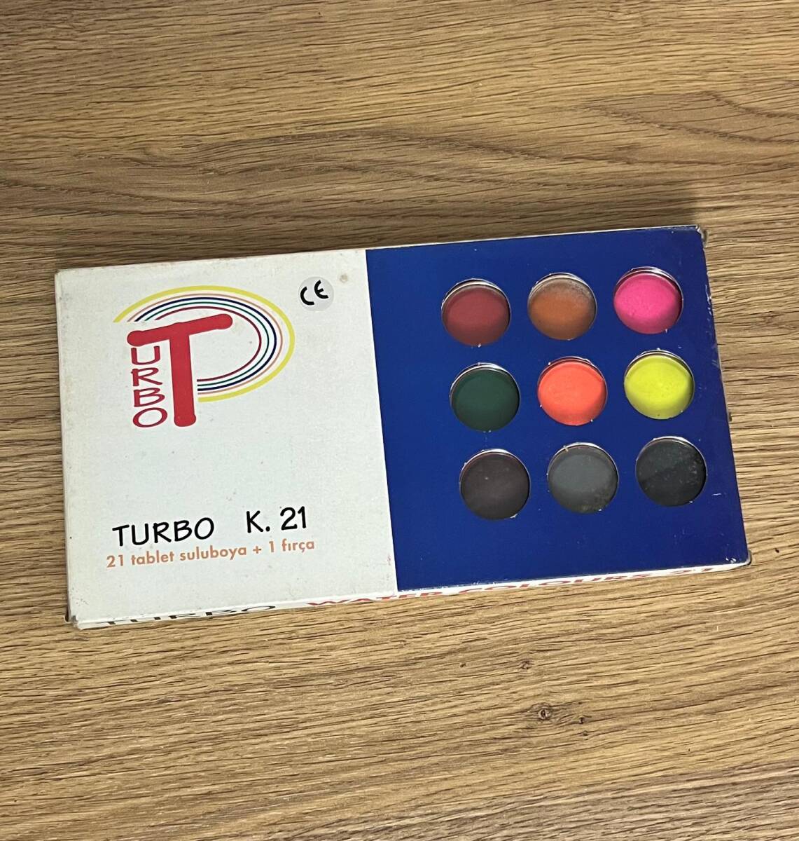 Turbo 21'li Sulu Boya Seti (Kullanılmamış) AOB6157 - 2
