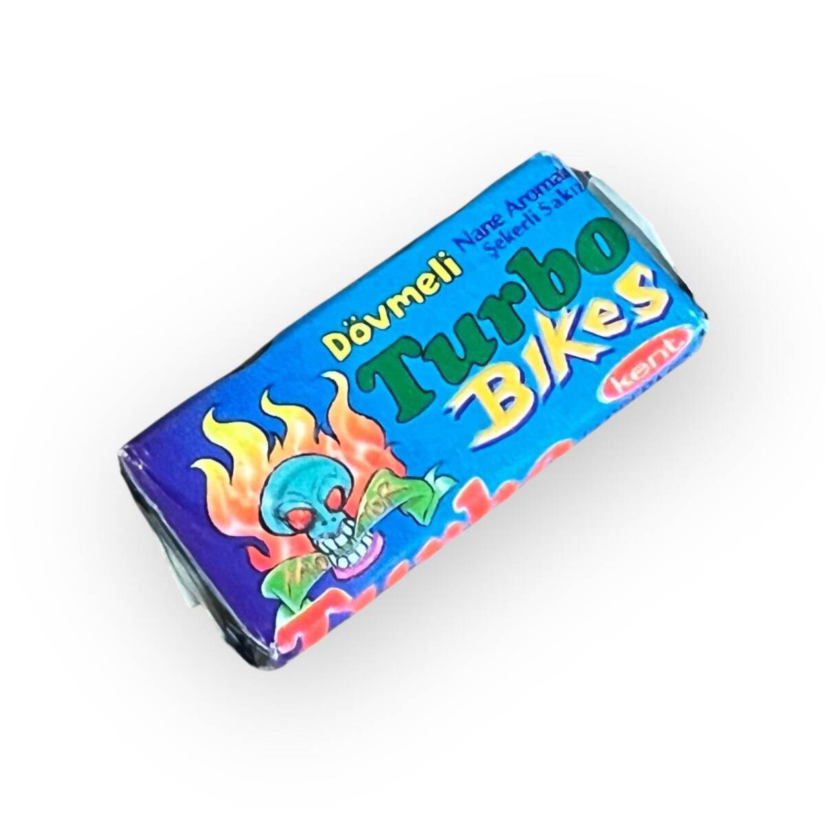 Turbo Bıkes (Kent) 1990s Dövme Nane Aromalı Şekerli Sakız # SKZ2386 - 1