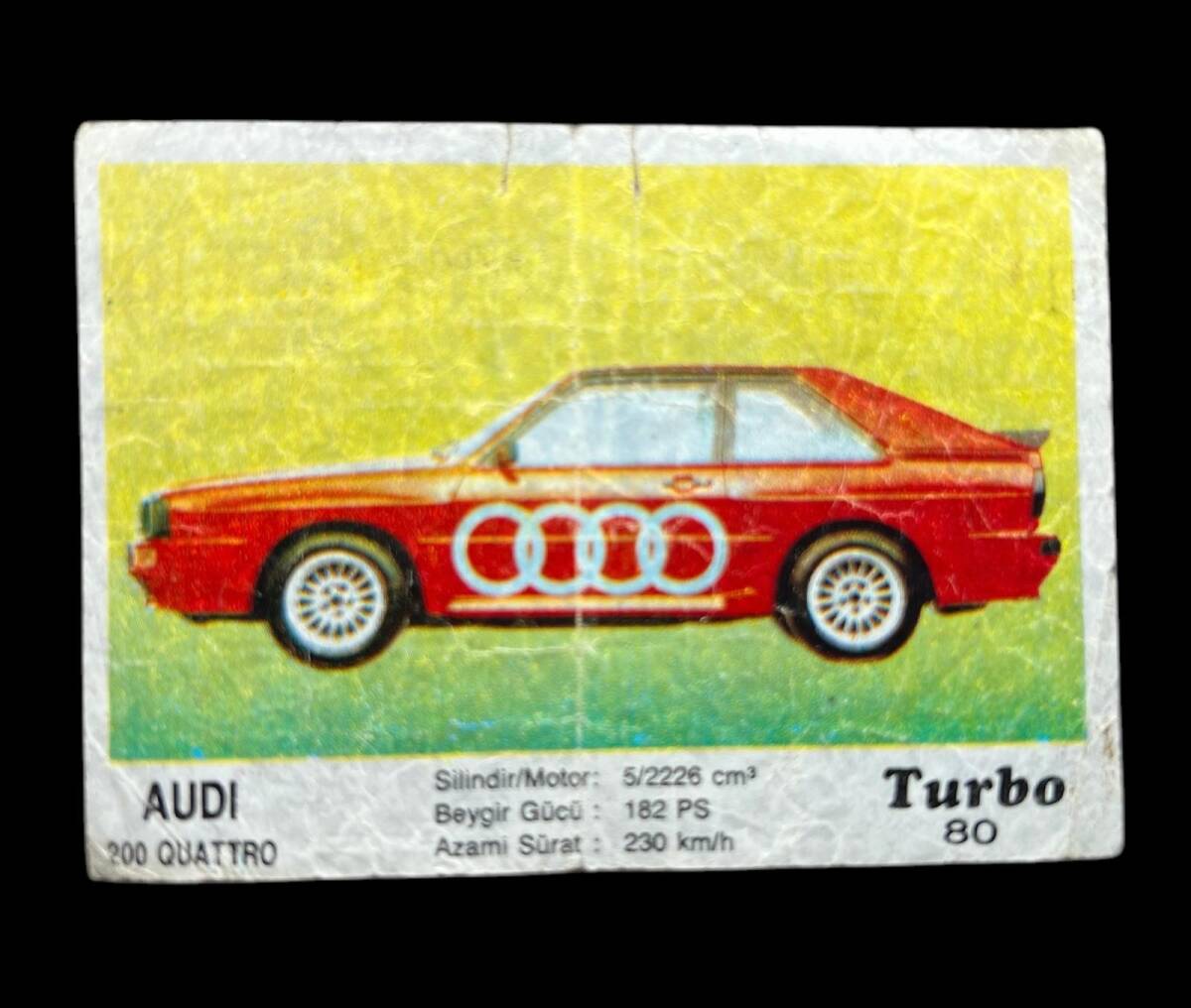 TURBO KENT No 80 Sakız Kağıdı Stickers SKZ691 - 3