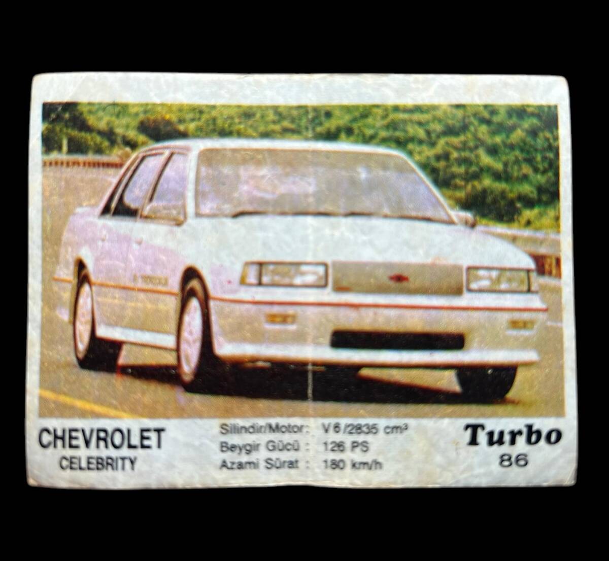 TURBO KENT No 86 Sakız Kağıdı Stickers SKZ685 - 3