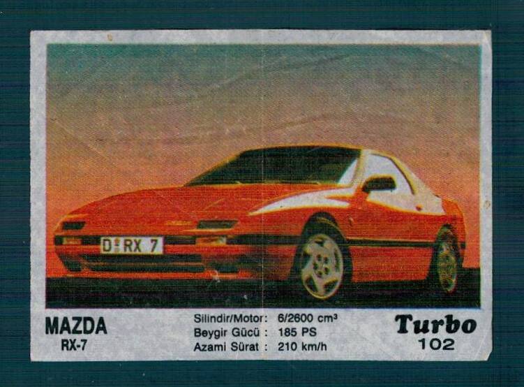 TURBO (KENT) Sakız Kağıdı No 102 #SKZ2096 - 3