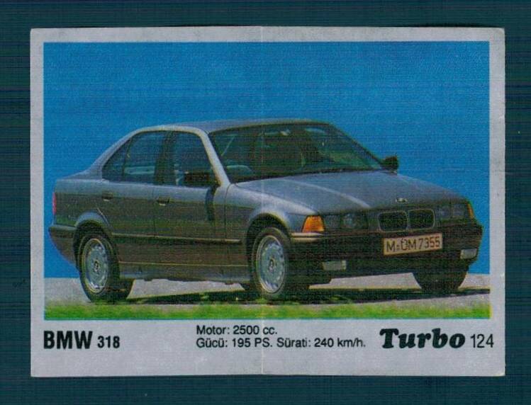 TURBO (KENT) Sakız Kağıdı No 124 #SKZ2101 - 3
