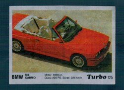 TURBO (KENT) Sakız Kağıdı No 125 #SKZ2102 - 3