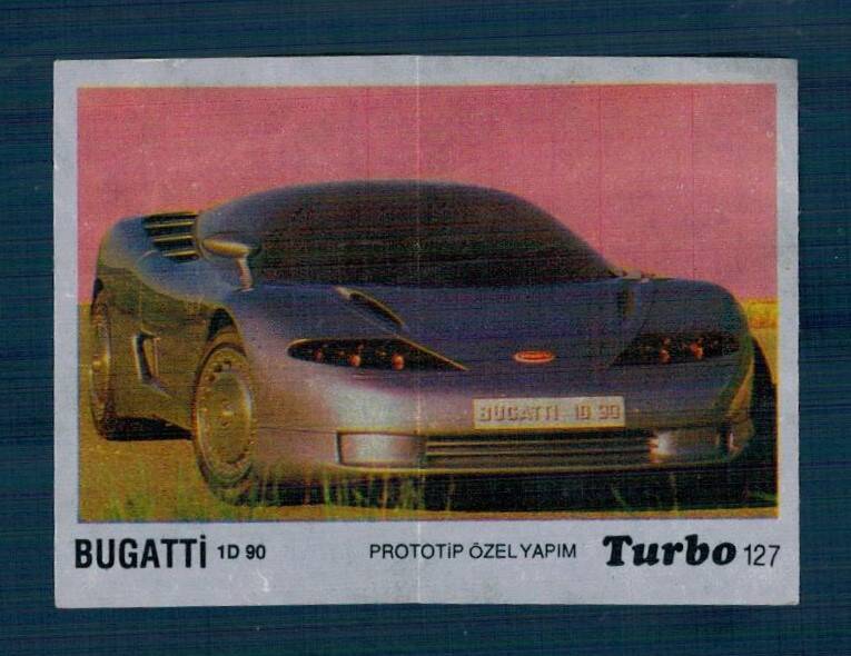 TURBO (KENT) Sakız Kağıdı No 127 #SKZ2104 - 1