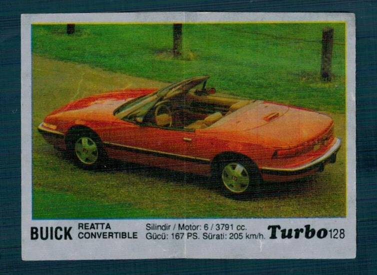TURBO (KENT) Sakız Kağıdı No 128 #SKZ2105 - 3
