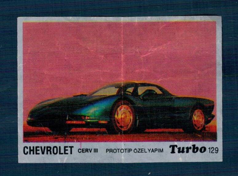 TURBO (KENT) Sakız Kağıdı No 129 #SKZ2106 - 1