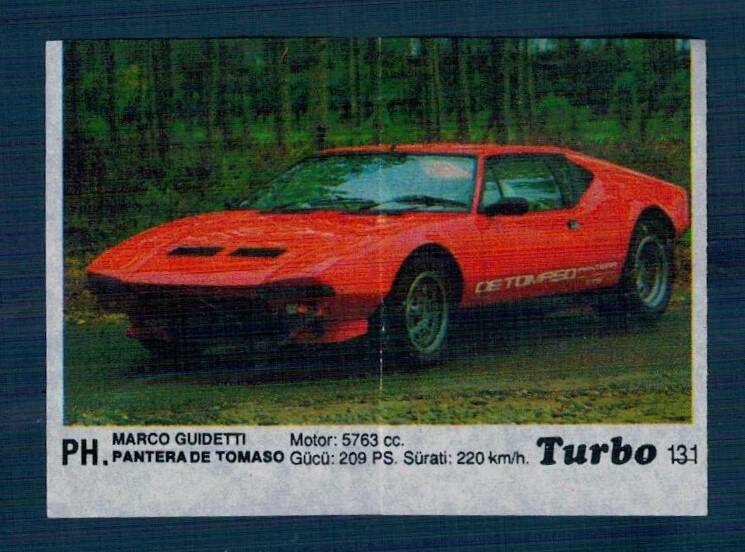 TURBO (KENT) Sakız Kağıdı No 131 #SKZ2108 - 1