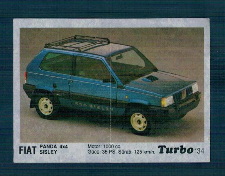 TURBO (KENT) Sakız Kağıdı No 134 #SKZ2111 - 3