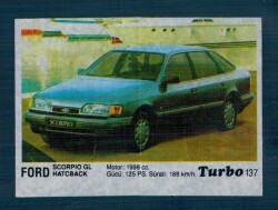 TURBO (KENT) Sakız Kağıdı No 137 #SKZ2114 - 1