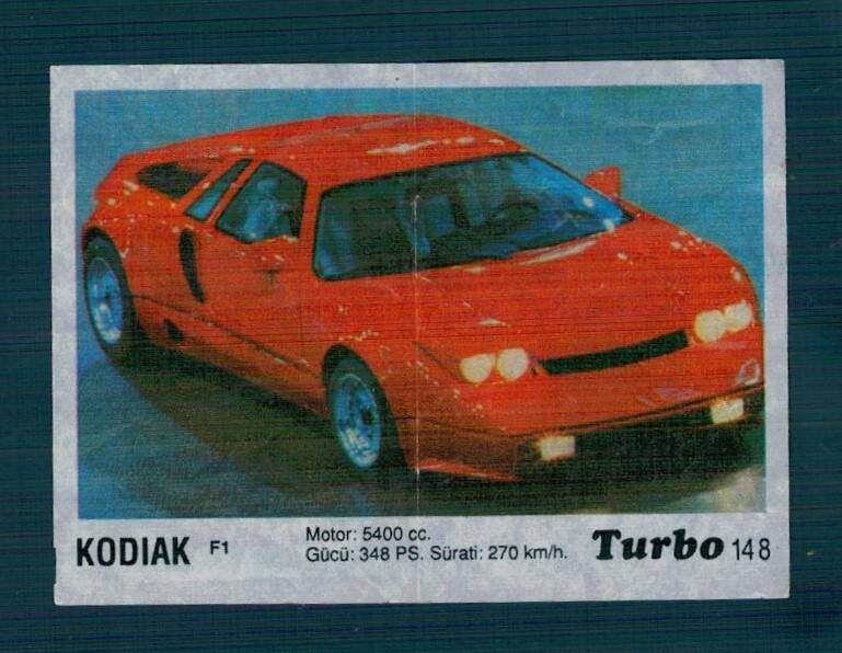 TURBO (KENT) Sakız Kağıdı No 148 #SKZ2119 - 1