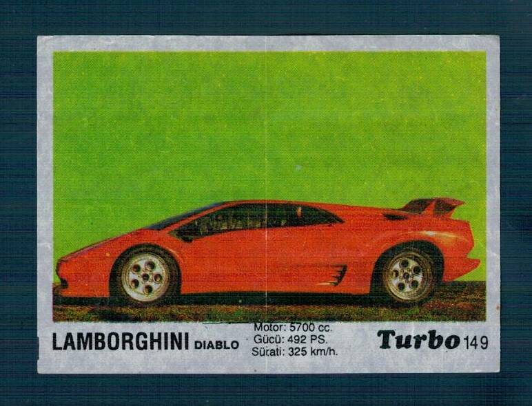 TURBO (KENT) Sakız Kağıdı No 149 #SKZ2120 - 3