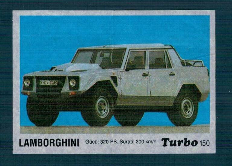 TURBO (KENT) Sakız Kağıdı No 150 #SKZ2121 - 1