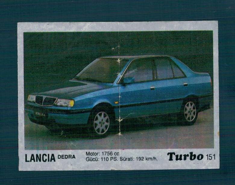 TURBO (KENT) Sakız Kağıdı No 151 #SKZ2122 - 3