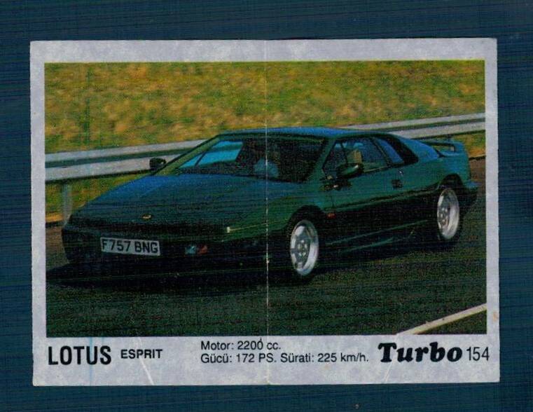 TURBO (KENT) Sakız Kağıdı No 154 #SKZ2125 - 1