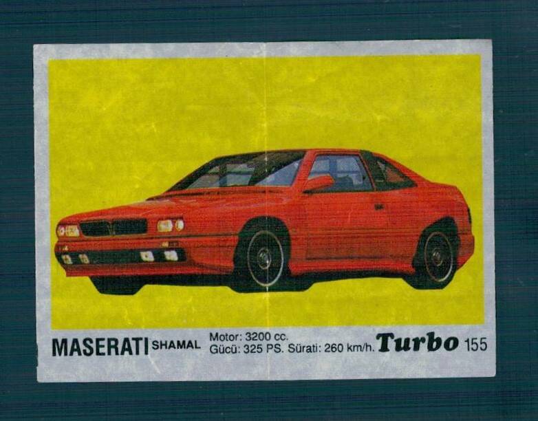 TURBO (KENT) Sakız Kağıdı No 155 #SKZ2126 - 3