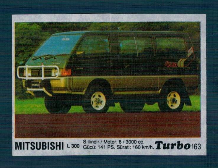 TURBO (KENT) Sakız Kağıdı No 163 #SKZ2134 - 3