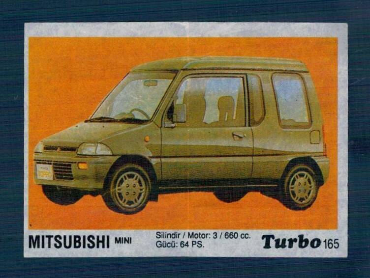 TURBO (KENT) Sakız Kağıdı No 165 #SKZ2136 - 1