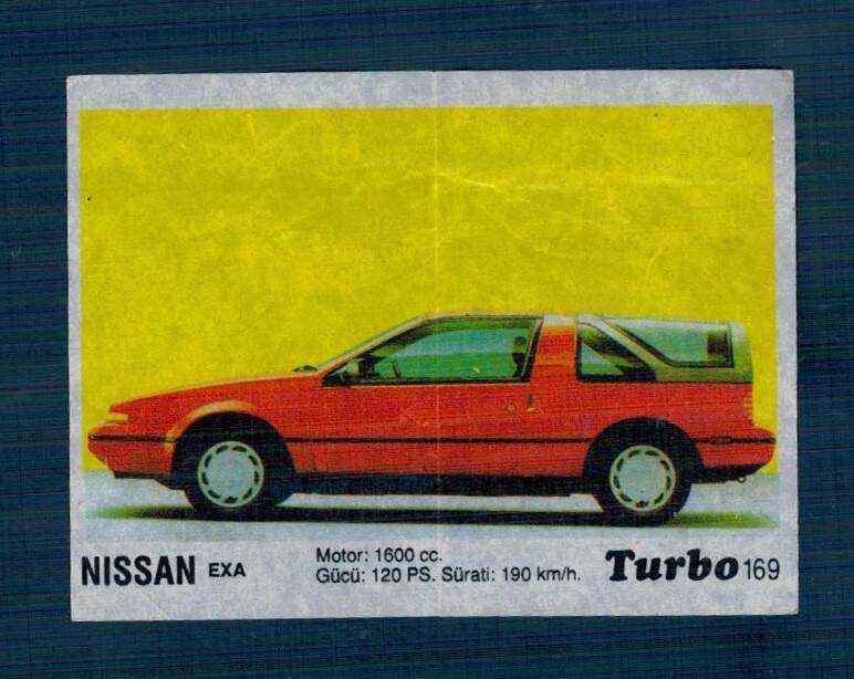 TURBO (KENT) Sakız Kağıdı No 169 #SKZ2140 - 3