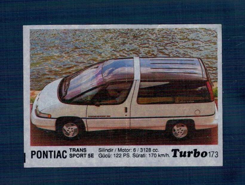 TURBO (KENT) Sakız Kağıdı No 173 #SKZ2143 - 3