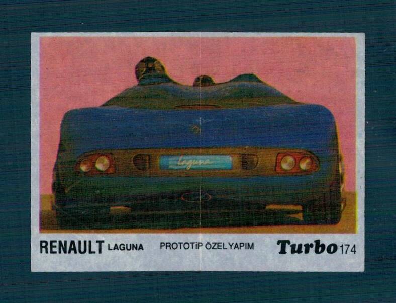 TURBO (KENT) Sakız Kağıdı No 174 #SKZ2144 - 1