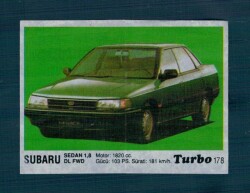 TURBO (KENT) Sakız Kağıdı No 178 #SKZ2147 - 3