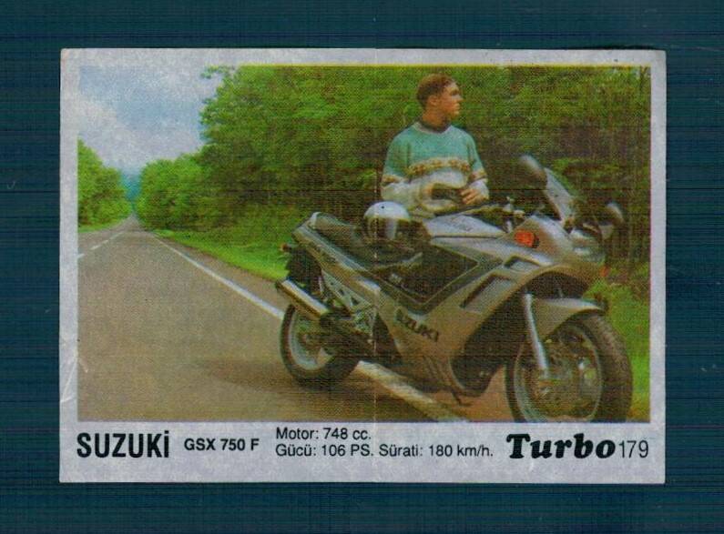 TURBO (KENT) Sakız Kağıdı No 179 #SKZ2148 - 1