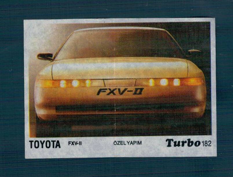 TURBO (KENT) Sakız Kağıdı No 182 #SKZ2151 - 1