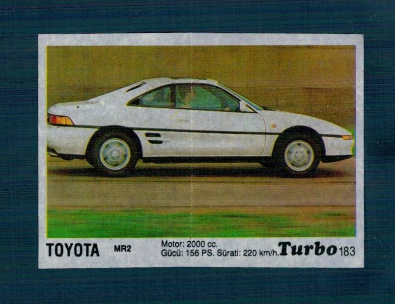 TURBO (KENT) Sakız Kağıdı No 183 #SKZ2152 - 3