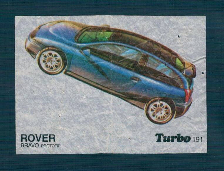 TURBO (KENT) Sakız Kağıdı No 191 #SKZ2158 - 3