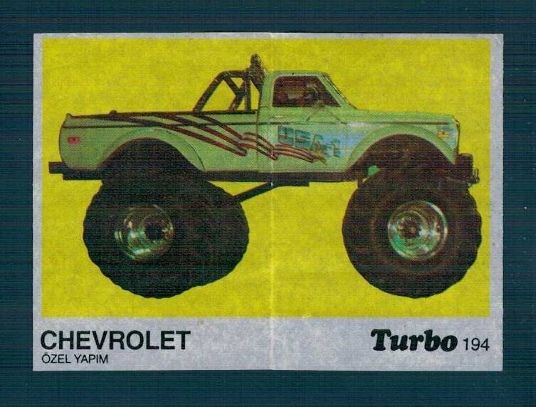 TURBO (KENT) Sakız Kağıdı No 194 #SKZ2160 - 1