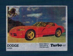 TURBO (KENT) Sakız Kağıdı No 197 #SKZ2164 - 1