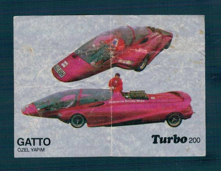TURBO (KENT) Sakız Kağıdı No 200 #SKZ2167 - 1