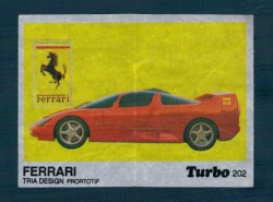 TURBO (KENT) Sakız Kağıdı No 202 #SKZ2169 - 3