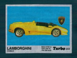TURBO (KENT) Sakız Kağıdı No 203 #SKZ2170 - 1