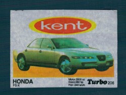 TURBO (KENT) Sakız Kağıdı No 206 #SKZ2173 - 3