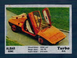 TURBO (KENT) Sakız Kağıdı No 64 #SKZ2079 - Gökçekoleksiyon