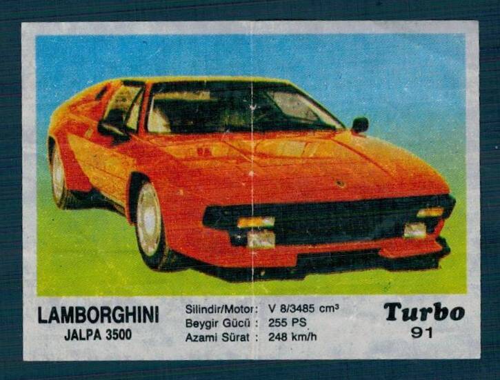 TURBO (KENT) Sakız Kağıdı No 91 #SKZ2093 - 3