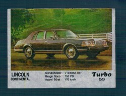 TURBO (KENT) Sakız Kağıdı No 53 #SKZ2076 - Gökçekoleksiyon