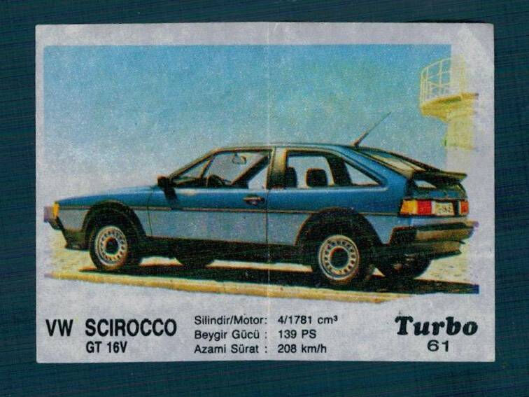 TURBO (KENT) Sakız Kağıdı No 61 #SKZ2077 - 1