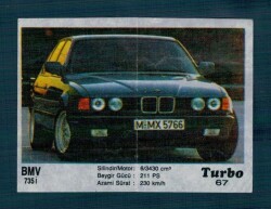 TURBO (KENT) Sakız Kağıdı No 67 #SKZ2082 - Gökçekoleksiyon