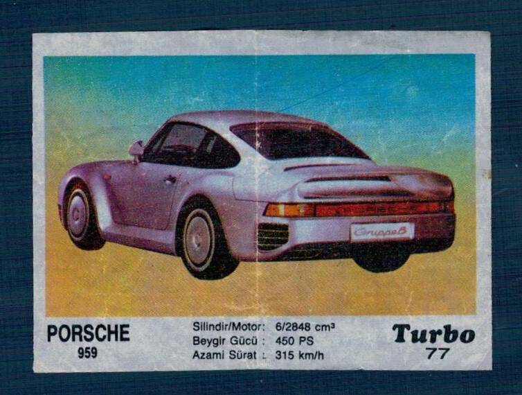 TURBO (KENT) Sakız Kağıdı No 77 #SKZ2088 - 1