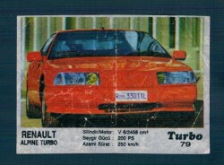 TURBO (KENT) Sakız Kağıdı No 79 #SKZ2089 - Gökçekoleksiyon