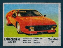 TURBO (KENT) Sakız Kağıdı No 91 #SKZ2092 - Gökçekoleksiyon