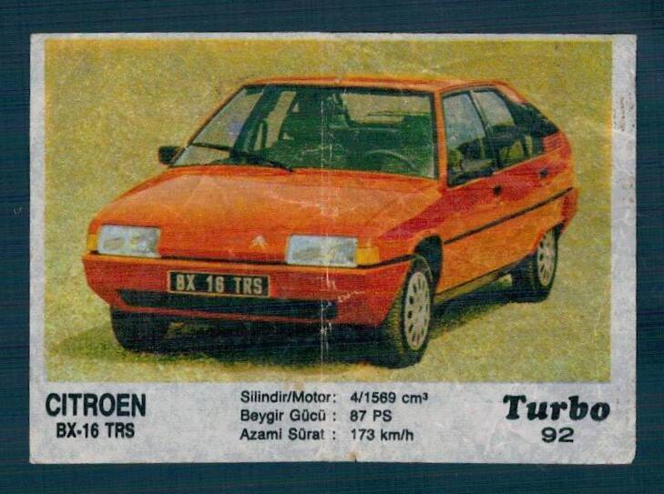 TURBO (KENT) Sakız Kağıdı No 92 #SKZ2094 - 3