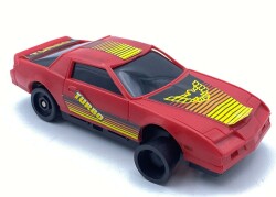 Turbo Marka Pilli Eski Plastik Araba 1970ler OYN19 (N) - 2