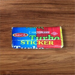 Turbo Power 1990s Çıkartmalı Şekerli Sakız # SKZ2374 - 3
