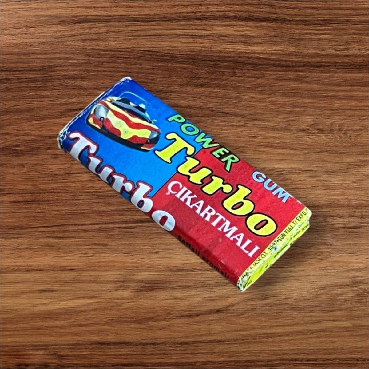Turbo Power 1990s Çıkartmalı Şekerli Sakız # SKZ2374 - 5