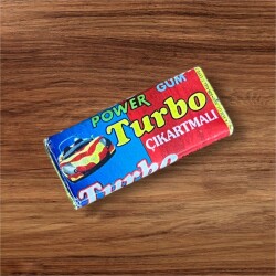 Turbo Power 1990s Çıkartmalı Şekerli Sakız # SKZ2374 - 2
